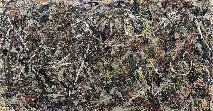 Jackson Pollock Alchemy Art Painting