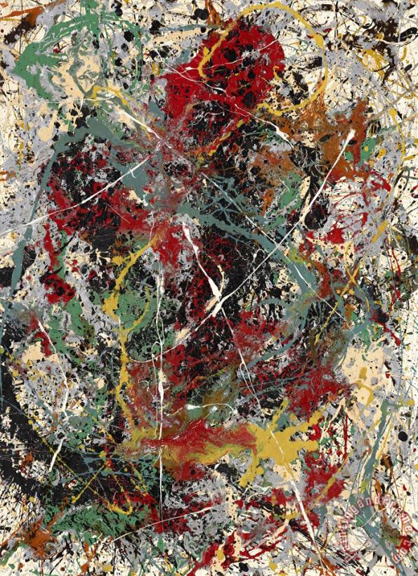 Jackson Pollock Number 31, 1949 Art Painting