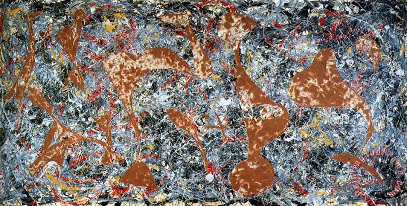 Jackson Pollock Number 7 C 1949 Art Painting