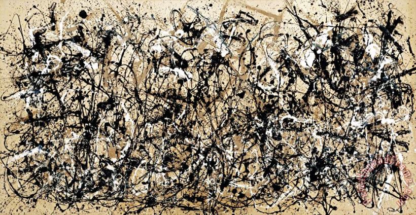 Jackson Pollock Untitled Iii Art Painting