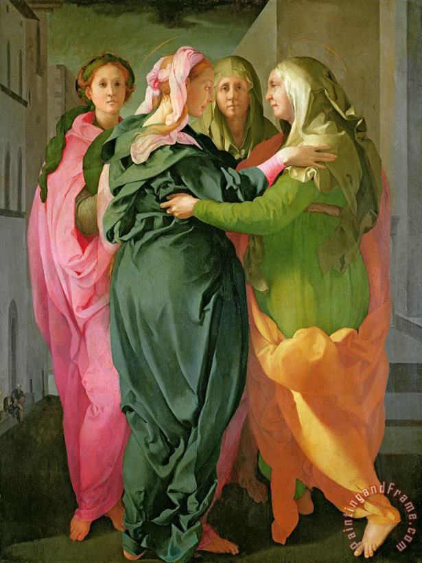 Jacopo Pontormo The Visitation Art Painting