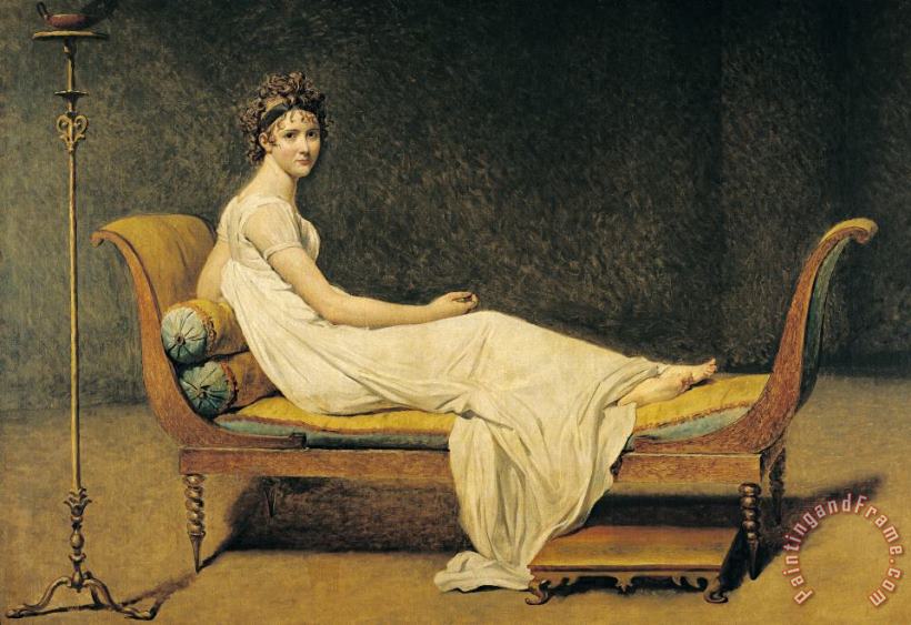 Jacques Louis David Madame Recamier Art Print Jacques Louis David Madame Recamier Art Print