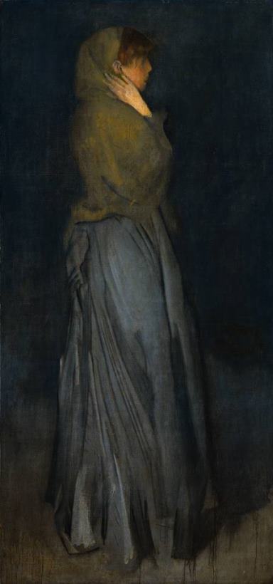 James Abbott McNeill Whistler Arrangement in Yellow And Grey Effie Deans Art Print