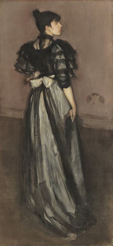 James Abbott McNeill Whistler Mother of Pearl And Silver: The Andalusian Art Painting