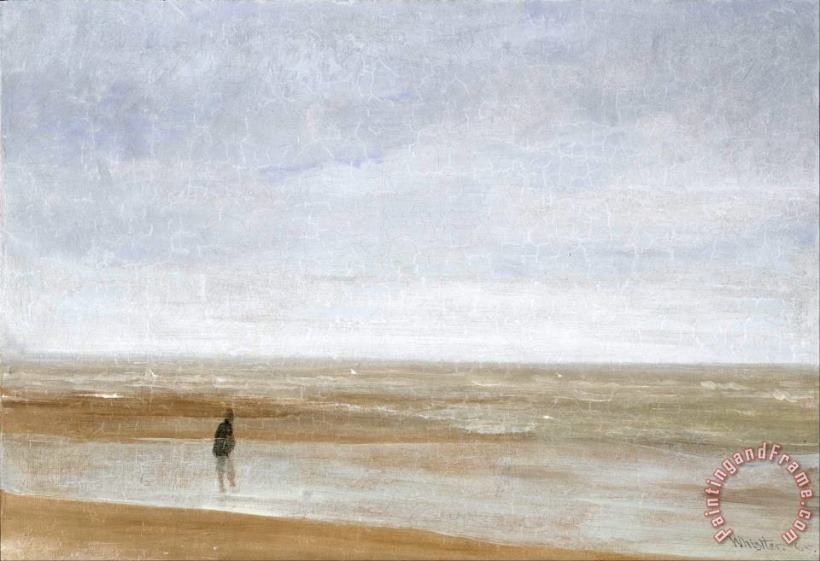 James Abbott McNeill Whistler Sea And Rain Art Print