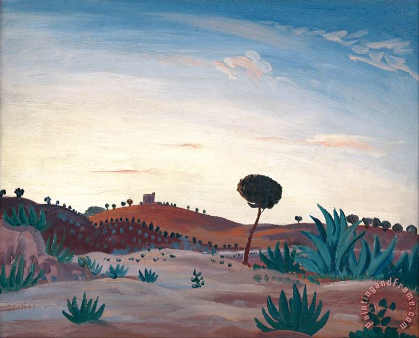 Spanish Landscape painting - James D. Innes Spanish Landscape Art Print