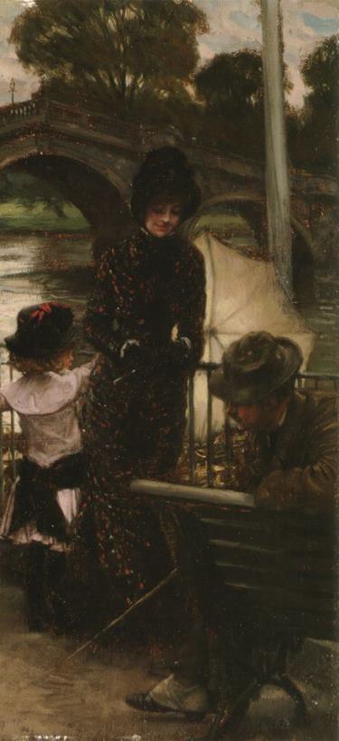 A Declaration of Love painting - James Jacques Joseph Tissot A Declaration of Love Art Print