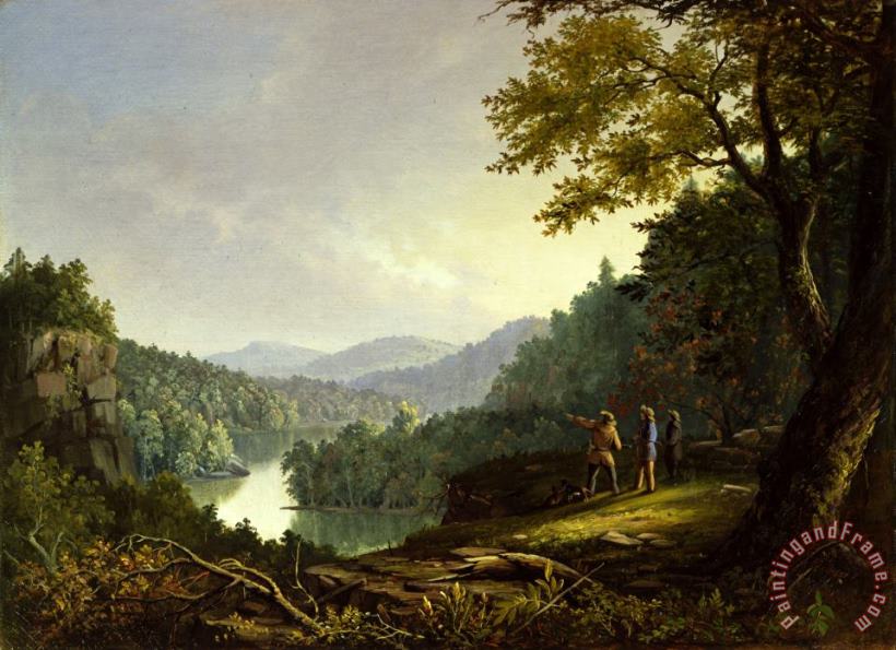 Kentucky Landscape painting - James Pierce Barton Kentucky Landscape Art Print