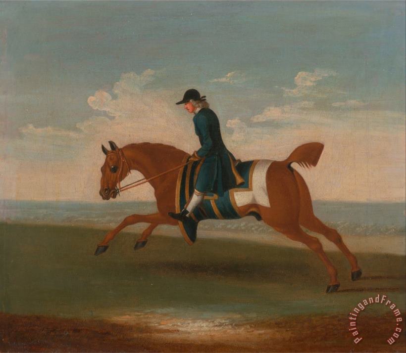 James Seymour One of Four Portraits of Horses Art Print