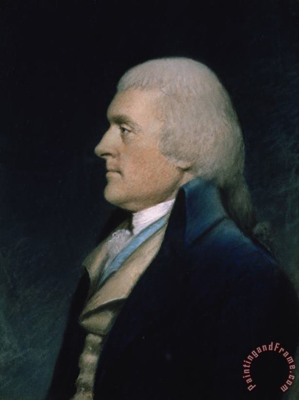 Thomas Jefferson painting - James Sharples Thomas Jefferson Art Print