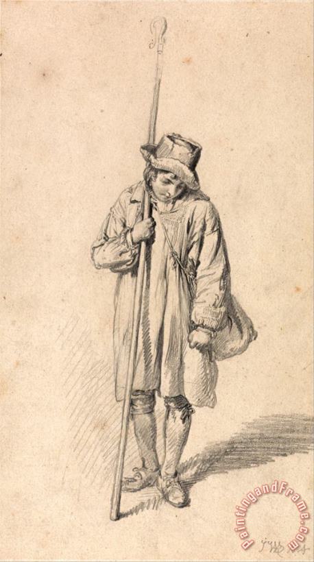 A Shepherd Boy painting - James Ward A Shepherd Boy Art Print