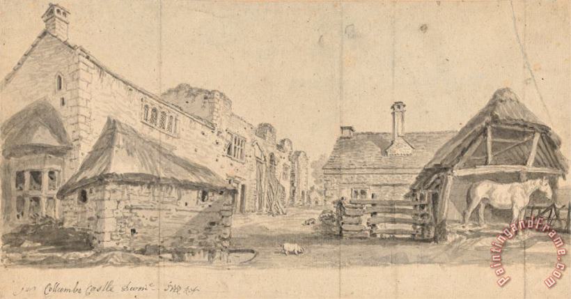 James Ward Collcombe Castle, Devonshire Art Print