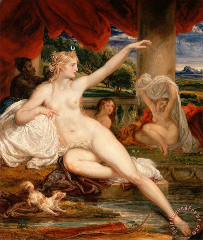 James Ward Diana at The Bath Art Painting