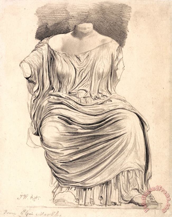 Study of Sculpture From The Elgin Marbles painting - James Ward Study of Sculpture From The Elgin Marbles Art Print Study of Sculpture From The Elgin Marbles painting - James Ward Study of Sculpture From The Elgin Marbles Art Print