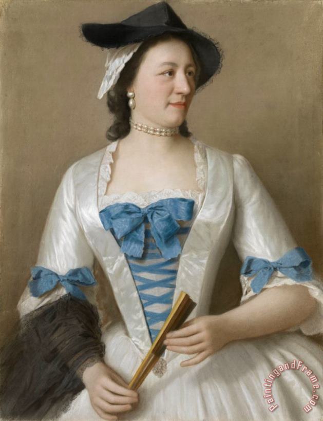 Jeanne Elisabeth Sellon painting - Jean-Etienne Liotard Jeanne Elisabeth Sellon Art Print