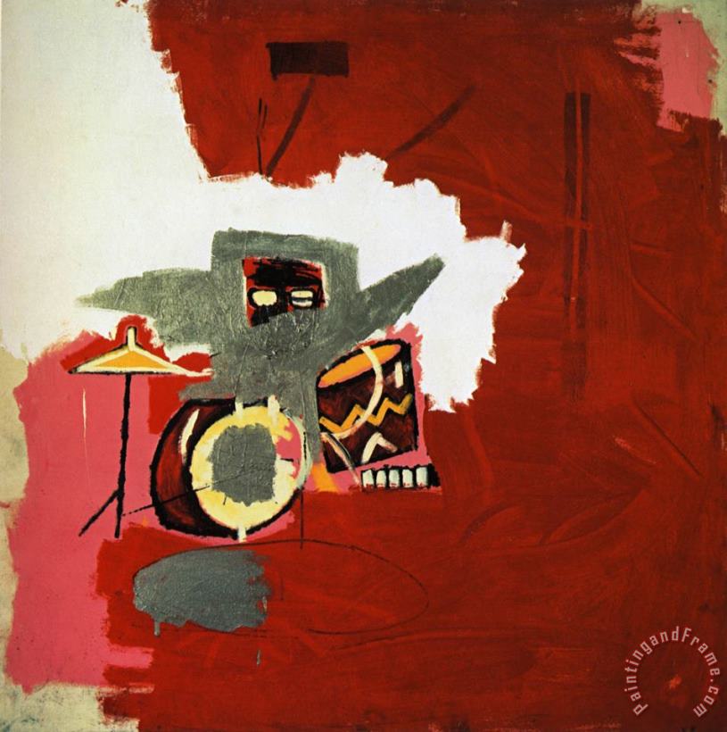 Jean-michel Basquiat Max Roach Art Painting