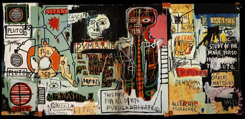 Jean-michel Basquiat Notary Art Print