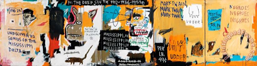 Jean-michel Basquiat Undiscovered Genius of The Mississippi Delta Art Painting