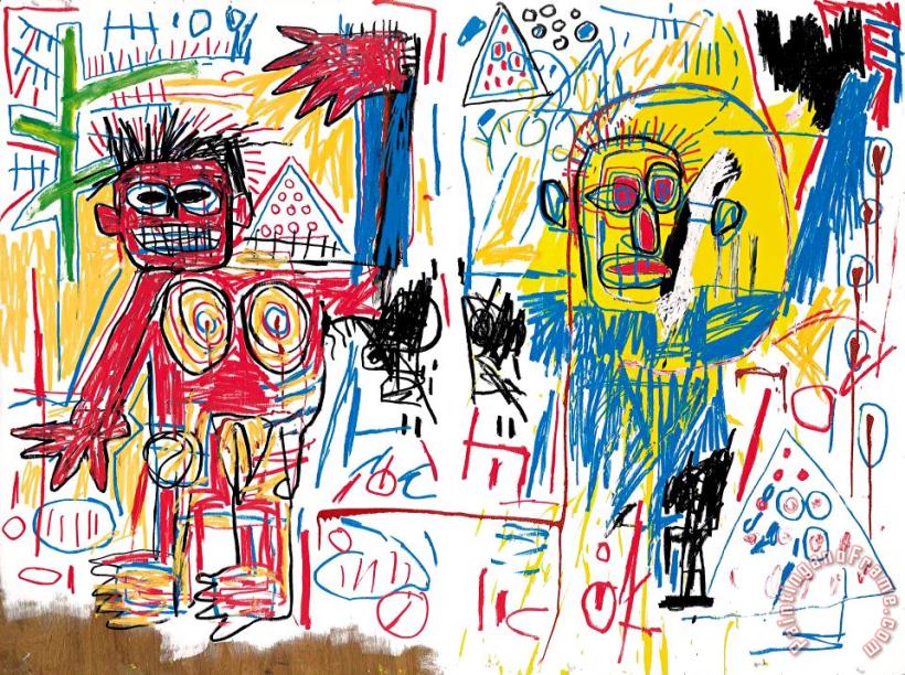 Jean-michel Basquiat Untitled, 1982 Art Painting