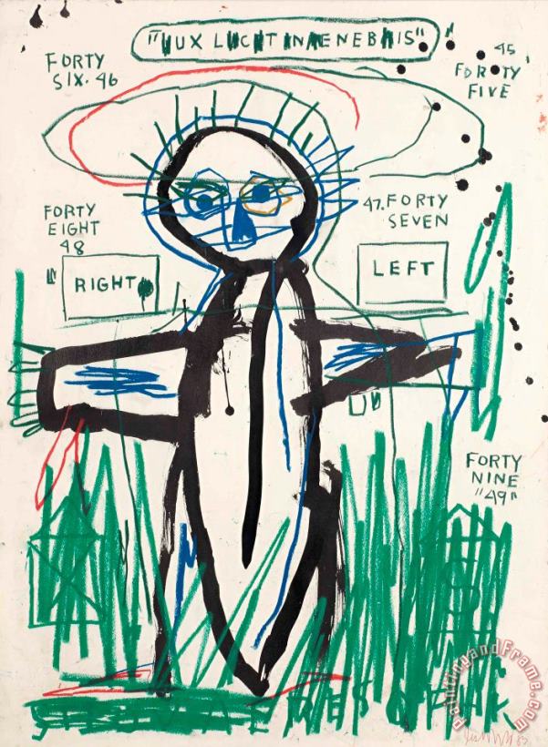 Jean-michel Basquiat Untitled, 1983 Art Painting