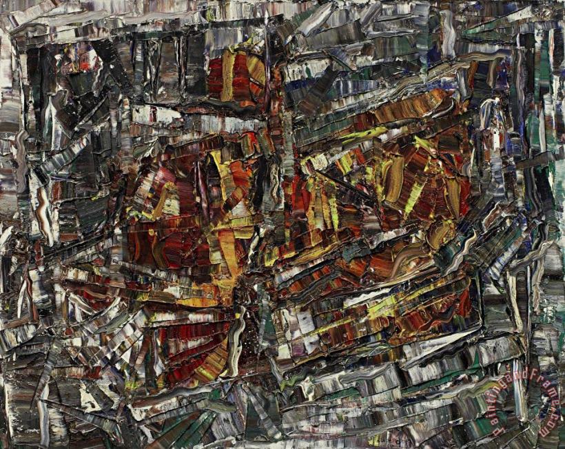 Dans Les Chaumes, 1966 painting - Jean-paul Riopelle Dans Les Chaumes, 1966 Art Print Dans Les Chaumes, 1966 painting - Jean-paul Riopelle Dans Les Chaumes, 1966 Art Print