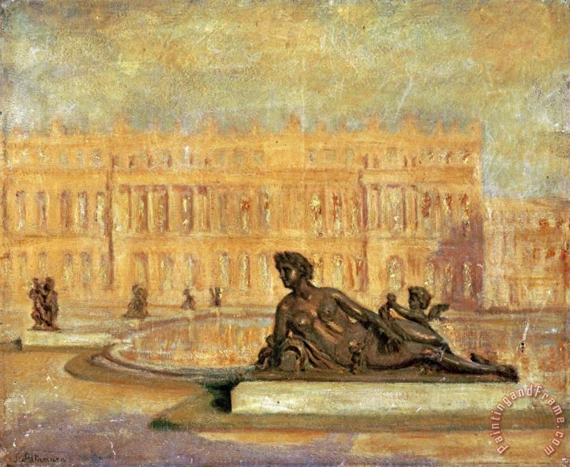 Le Parterre D'eau Du Midi Versailles painting - Jean Altamura Le Parterre D'eau Du Midi Versailles Art Print