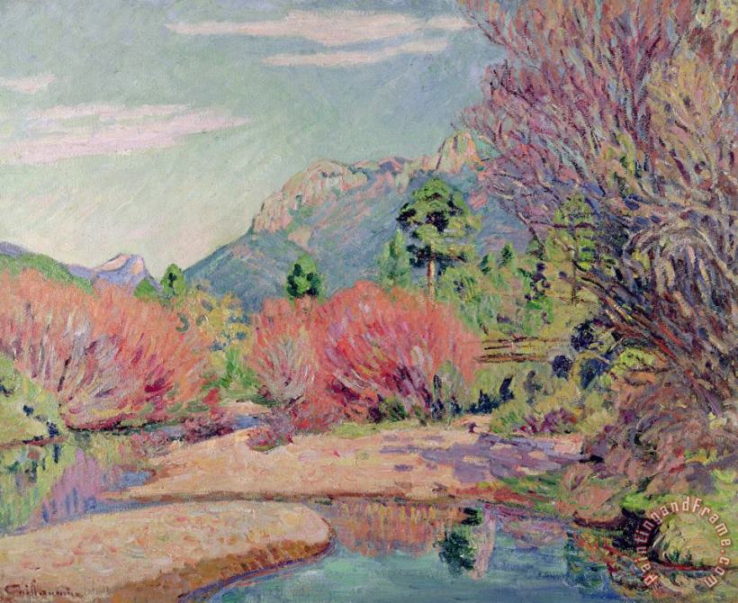 Jean Baptiste Armand Guillaumin The Banks Of The Sedelle At Crozant Art Print