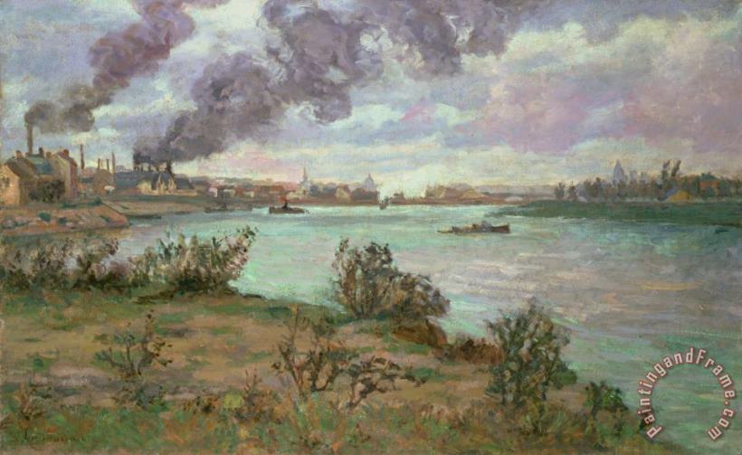 Jean Baptiste Armand Guillaumin The Confluence Of The Seine And The Marne At Ivry Art Painting