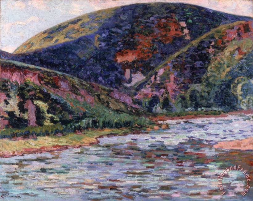 Jean Baptiste Armand Guillaumin The Creuse In Summertime Art Painting