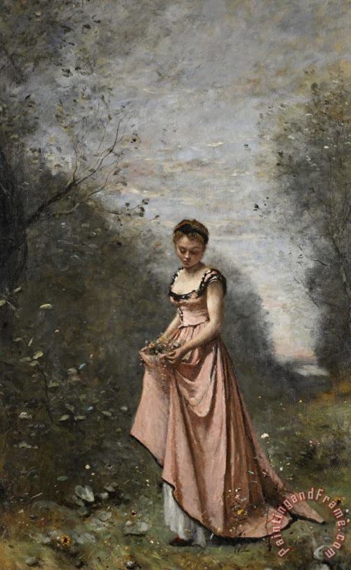 Springtime Of Life painting - Jean Baptiste Camille Corot Springtime Of Life Art Print