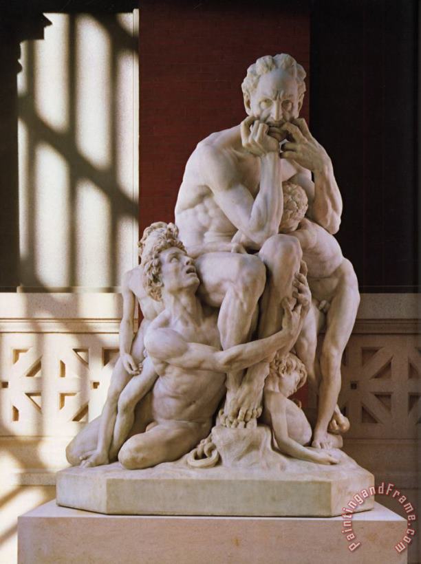 Jean Baptiste Carpeaux Ugolino And His Sons Art Painting