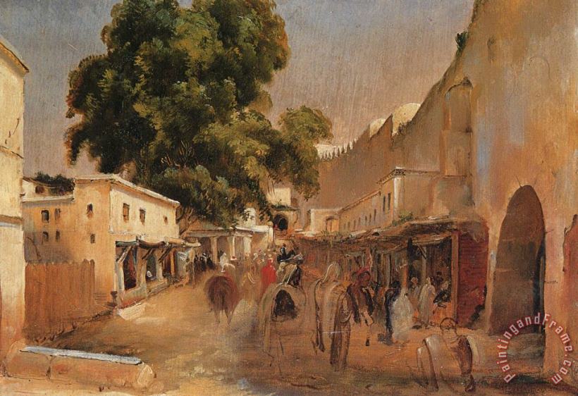 Jean Charles Langlois Algeria Art Painting