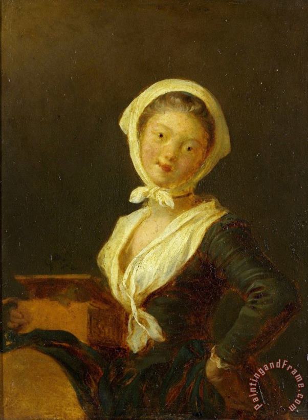 Jean Honore Fragonard An Organ Grinder (a Woman of Savoy) Art Painting