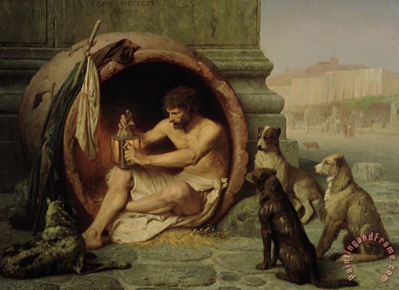 Jean Leon Gerome Diogenes Art Painting