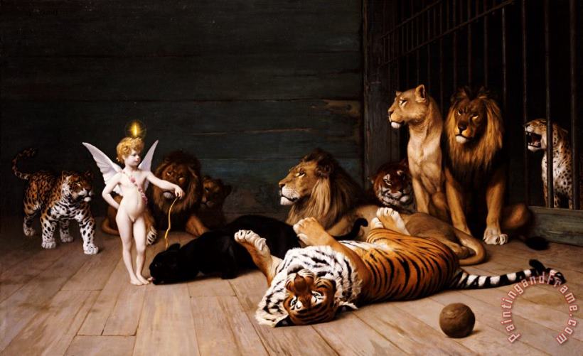 Jean Leon Gerome Whoever you are Here is your Master Art Print