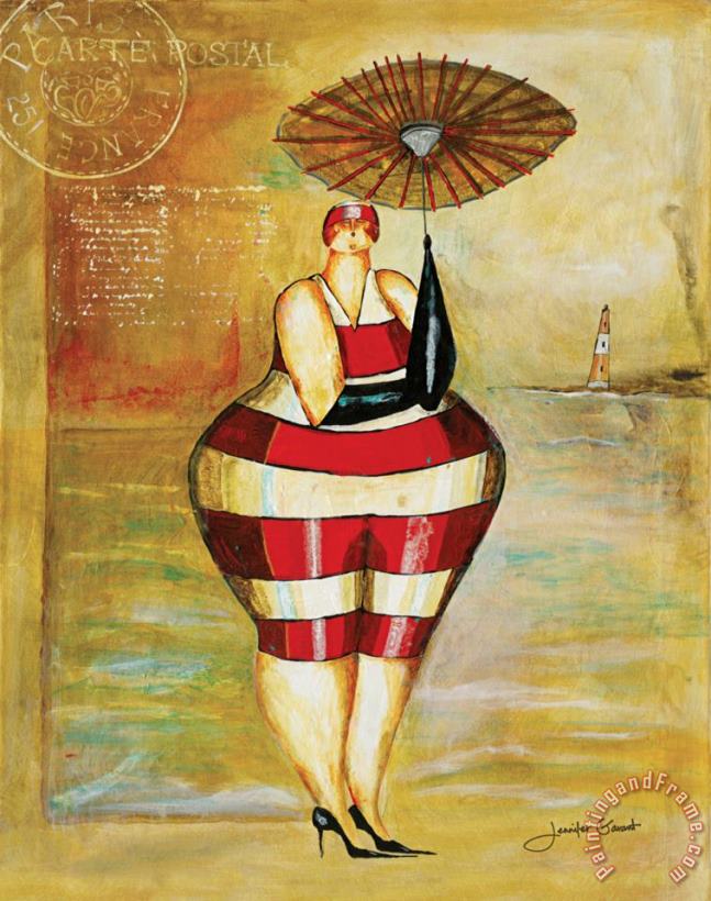 Jennifer Garant Baigneur De Soleil II Art Painting