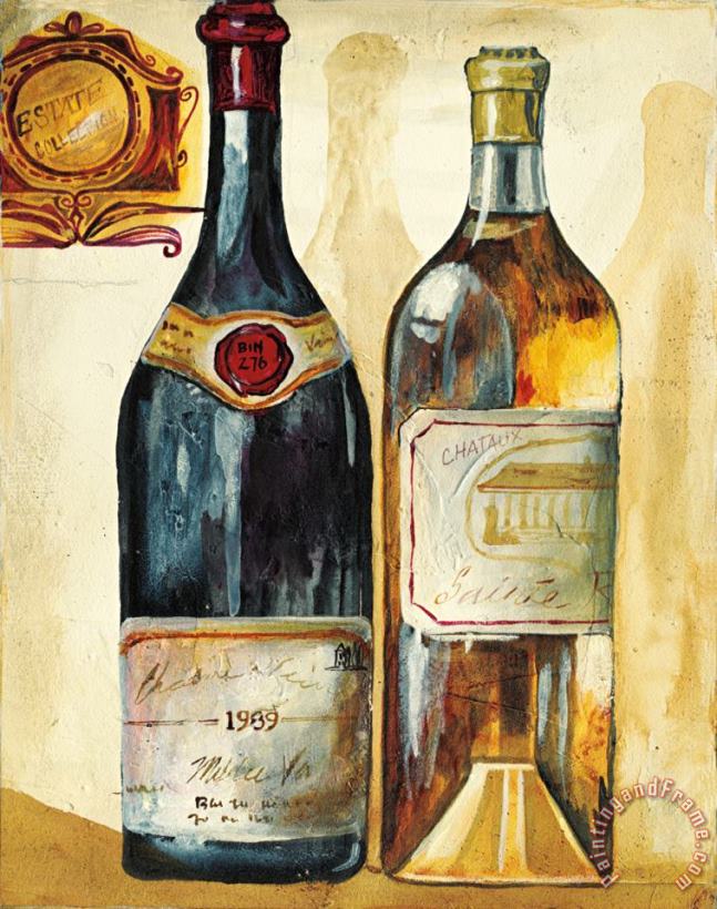 Private Reserve II painting - Jennifer Garant Private Reserve II Art Print