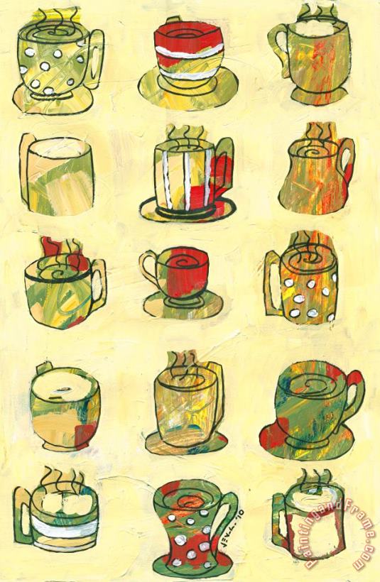 Jennifer Lommers Coffee for Fifteen Art Print