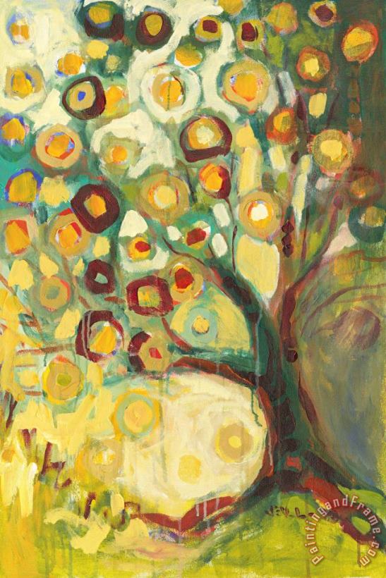 Jennifer Lommers Tree of Life in Autumn Art Painting