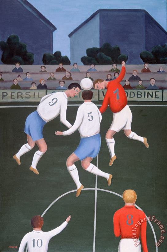 Jerzy Marek Football Art Painting