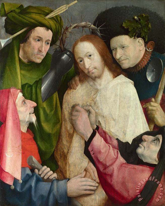 Christ Mocked (the Crowning with Thorns) painting - Jheronimus Bosch Christ Mocked (the Crowning with Thorns) Art Print