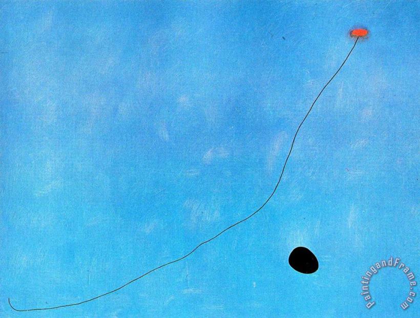 Joan Miro Blue III Art Print