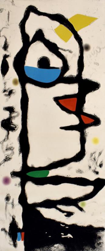Joan Miro Composition Xiii, From Barcelona, 1972 Art Painting