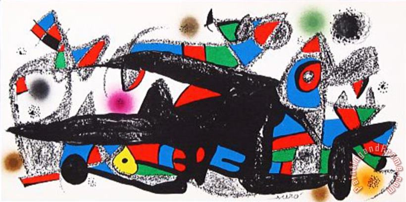 Joan Miro Escultor Denmark Art Print