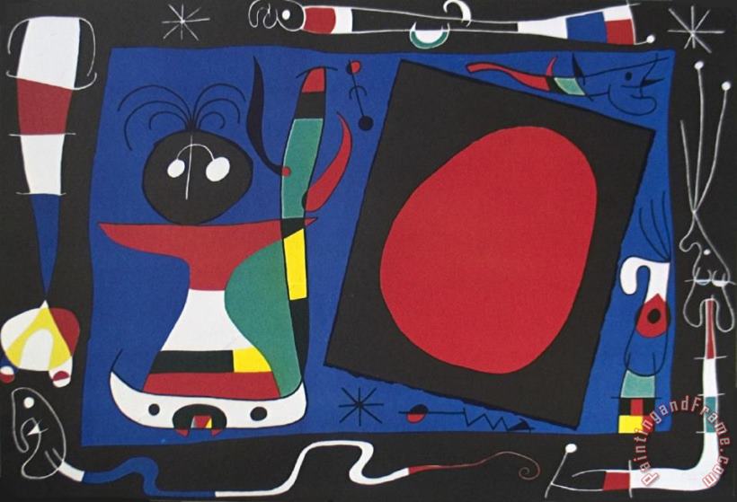 Joan Miro Xxieme Siecle Art Painting