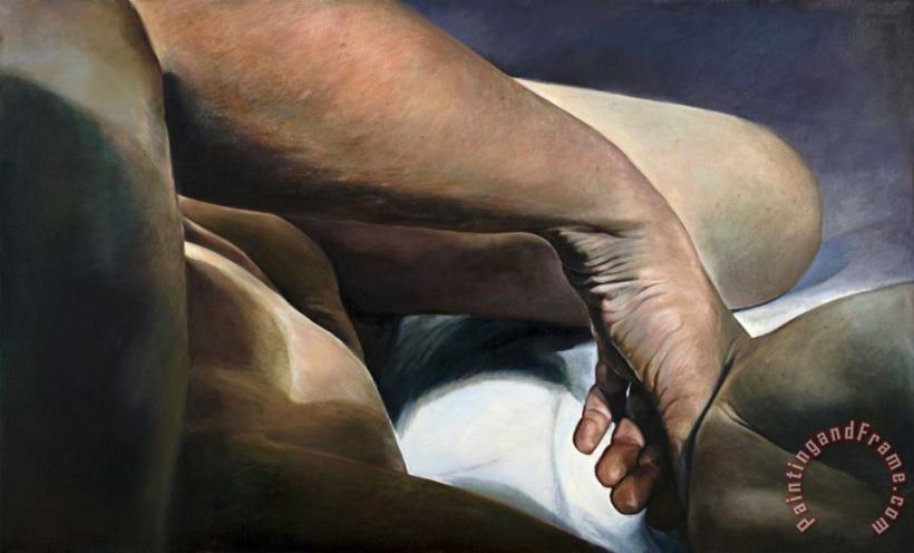 Joan Semmel Corner Elbow Art Painting