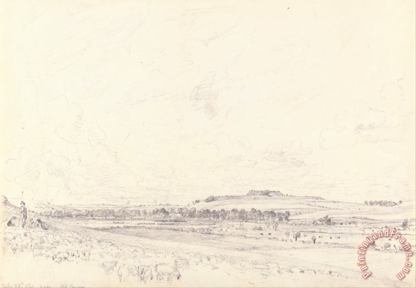 John Constable Old Sarum at Noon Art Print