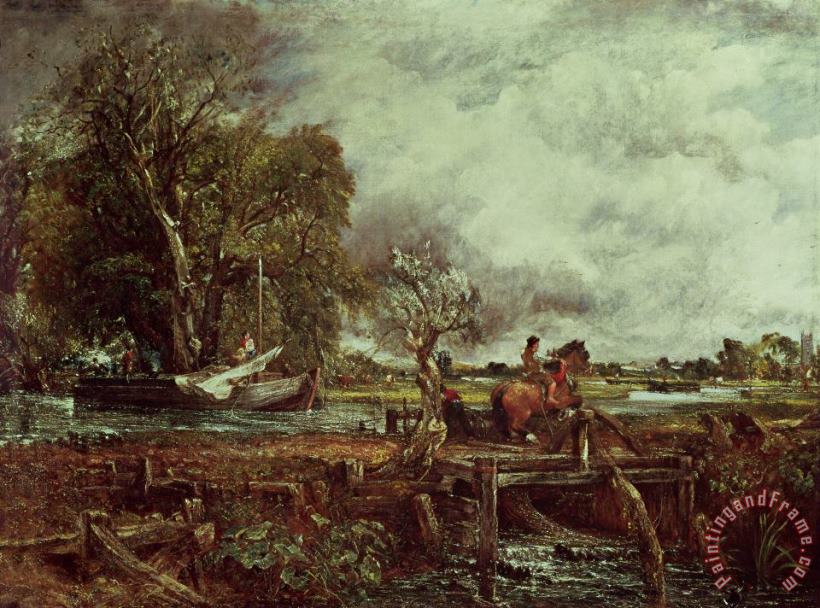 John Constable The Leaping Horse Art Print
