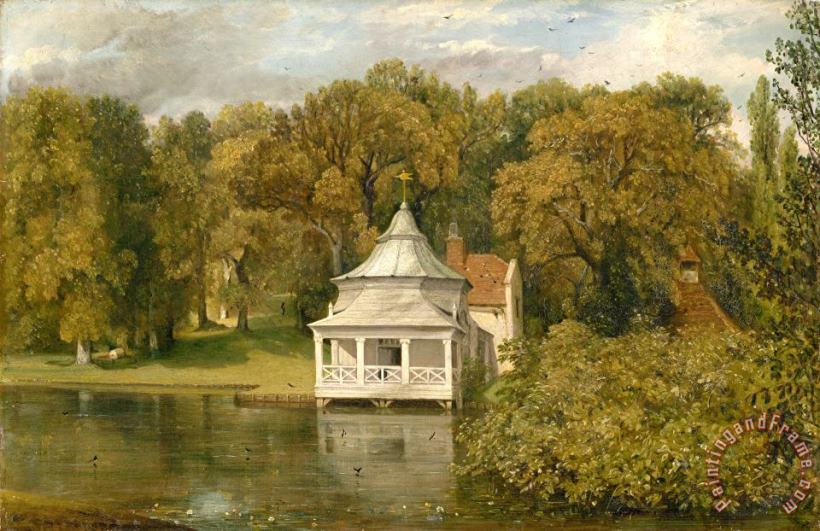 John Constable The Quarters Behind Alresford Hall Art Painting