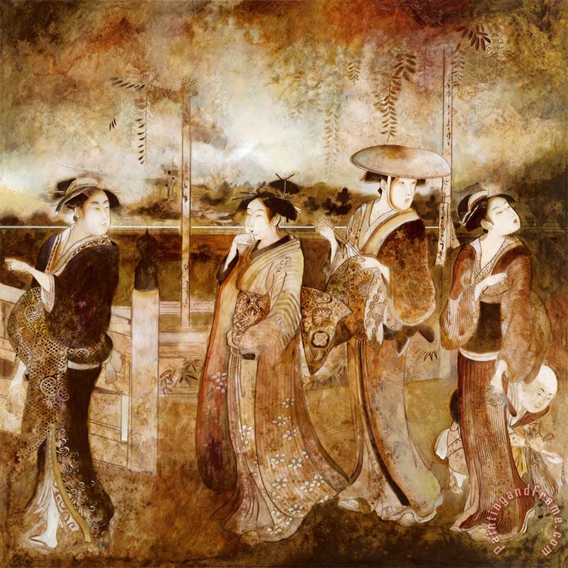 John Douglas Eastern Gathering Art Print